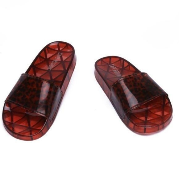 Comfy Jelly Slides in Tortoise - Picture 5 of 6